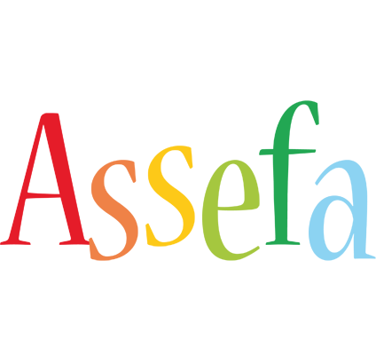 Assefa birthday logo