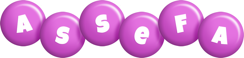 Assefa candy-purple logo