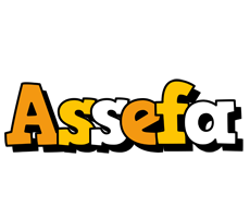 Assefa cartoon logo