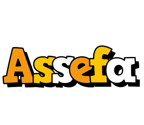 Assefa cartoon logo
