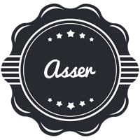 Asser badge logo