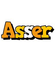 Asser cartoon logo