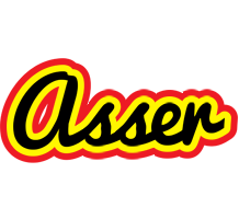 Asser flaming logo