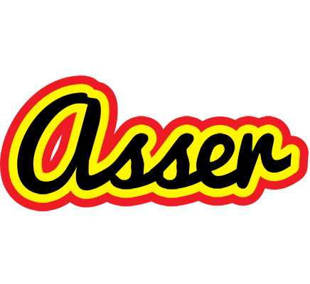 Asser flaming logo