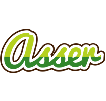 Asser golfing logo