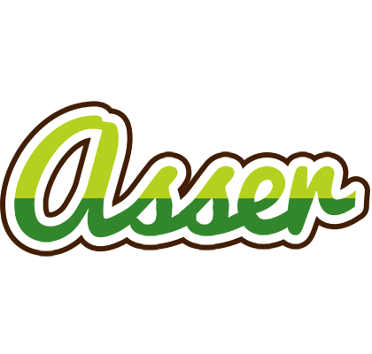 Asser golfing logo