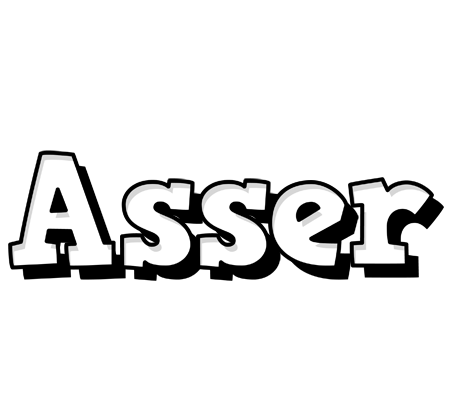 Asser snowing logo