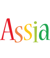 Assia birthday logo