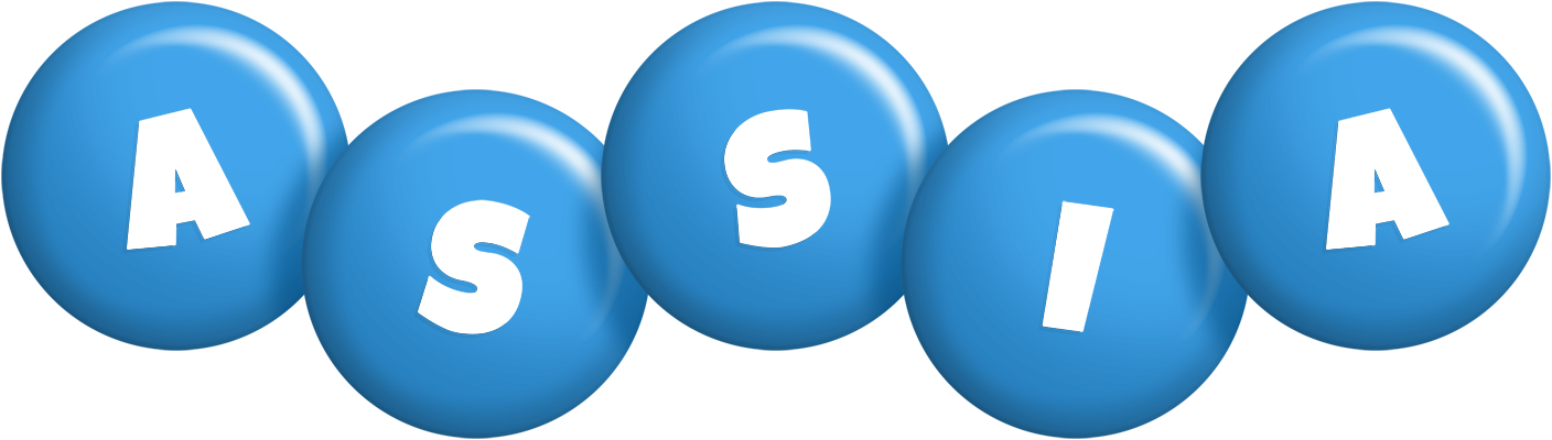 Assia candy-blue logo