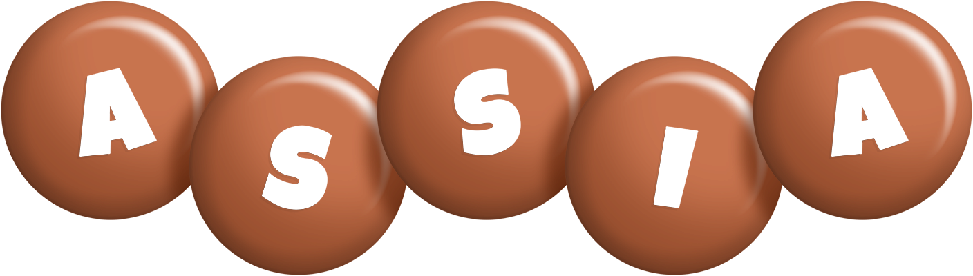Assia candy-brown logo
