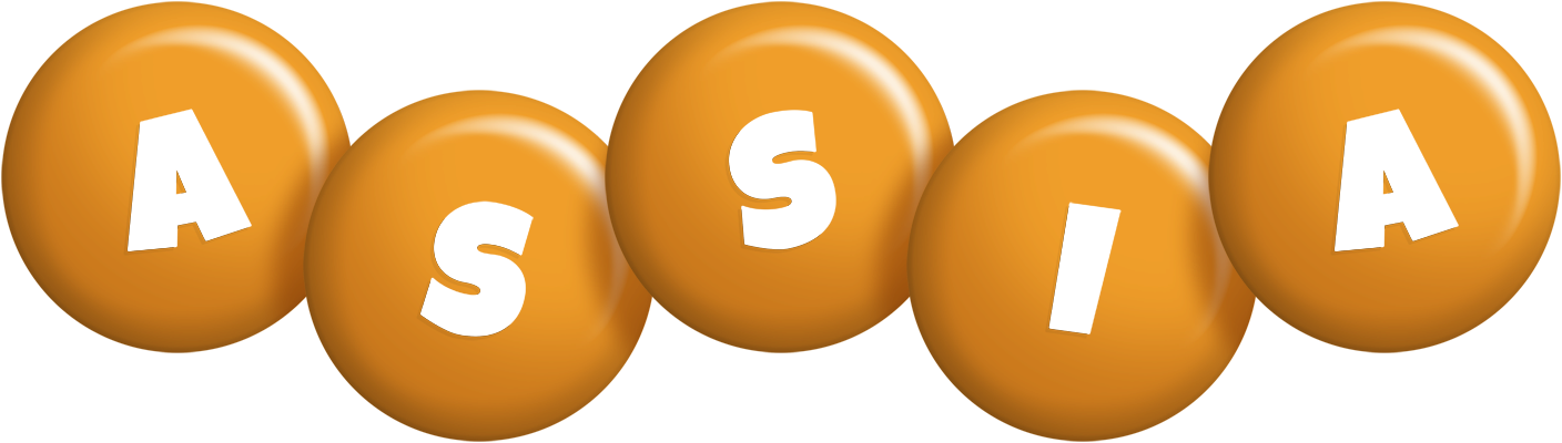 Assia candy-orange logo