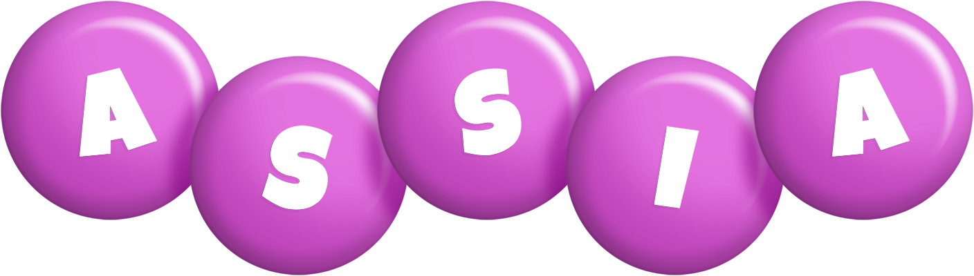 Assia candy-purple logo