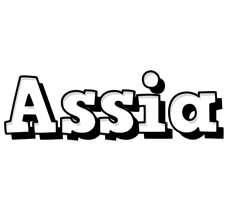 Assia snowing logo
