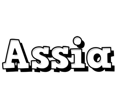 Assia snowing logo