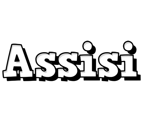 Assisi snowing logo
