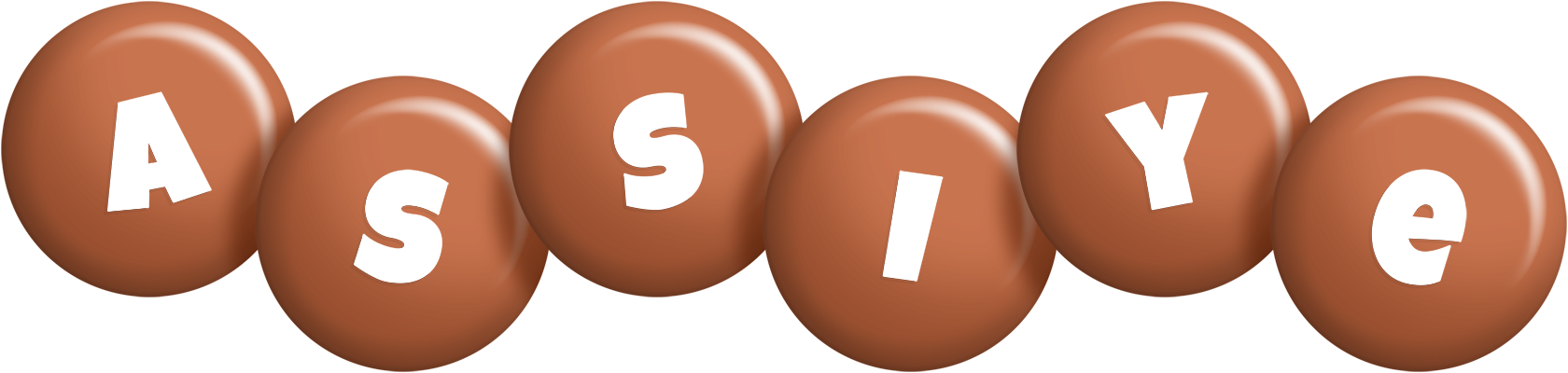Assiye candy-brown logo