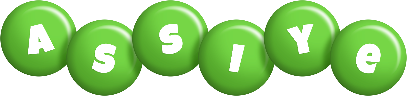 Assiye candy-green logo
