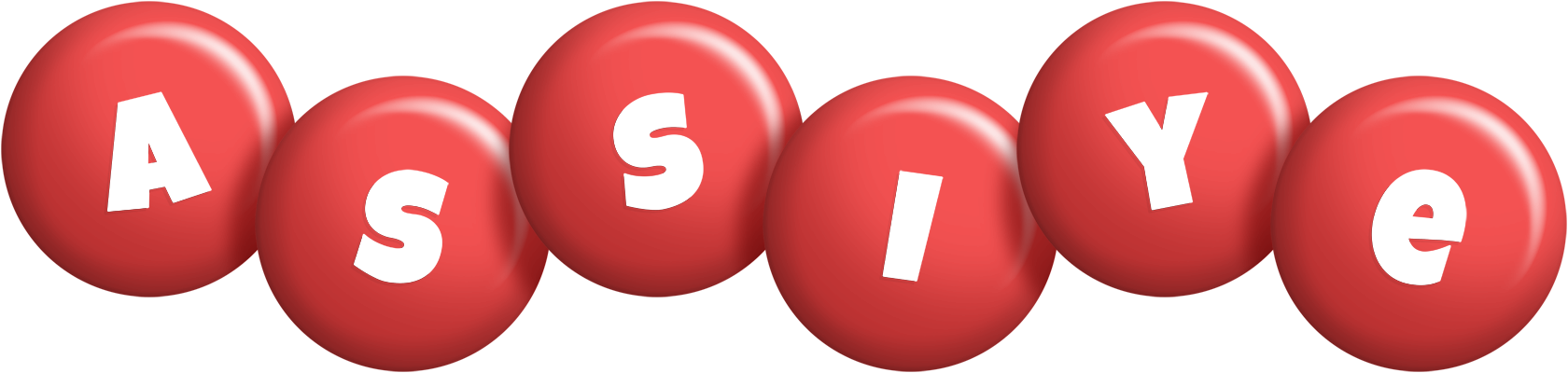 Assiye candy-red logo
