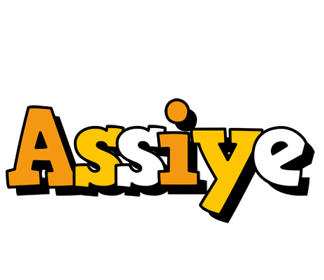 Assiye cartoon logo