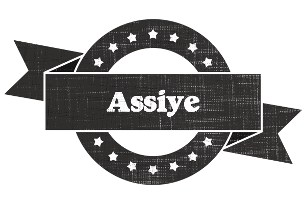 Assiye grunge logo
