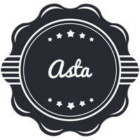 Asta badge logo