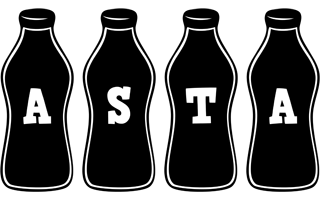 Asta bottle logo