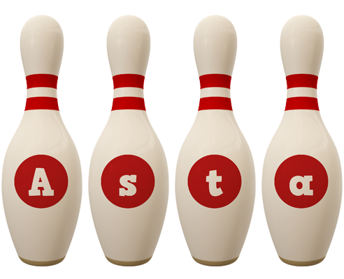 Asta bowling-pin logo