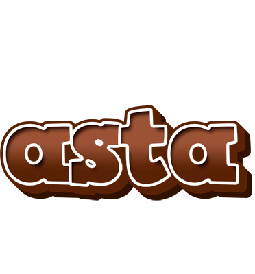 Asta brownie logo