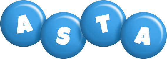 Asta candy-blue logo