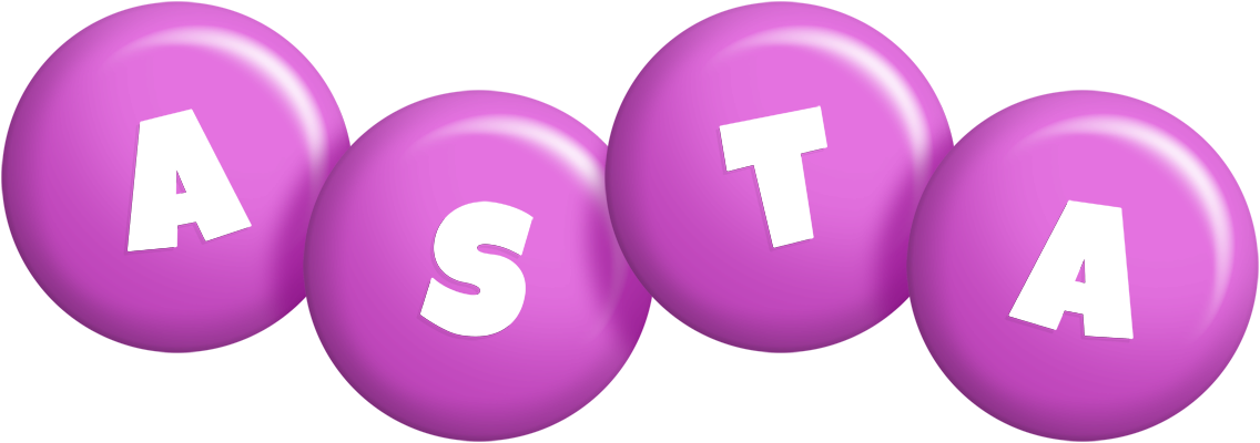 Asta candy-purple logo