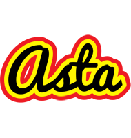 Asta flaming logo