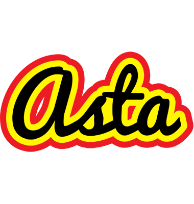 Asta flaming logo