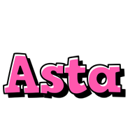 Asta girlish logo