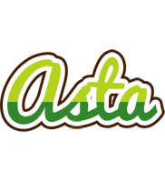 Asta golfing logo