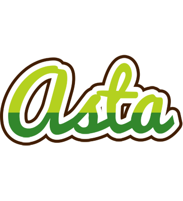 Asta golfing logo