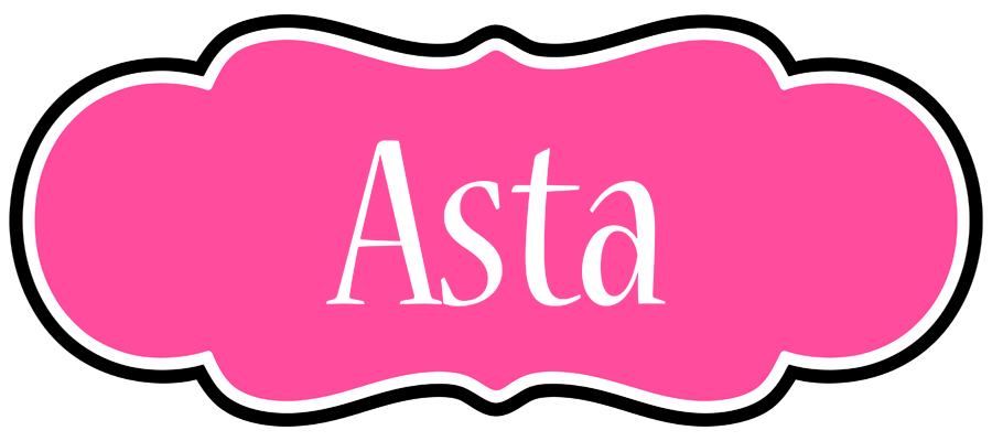 Asta invitation logo