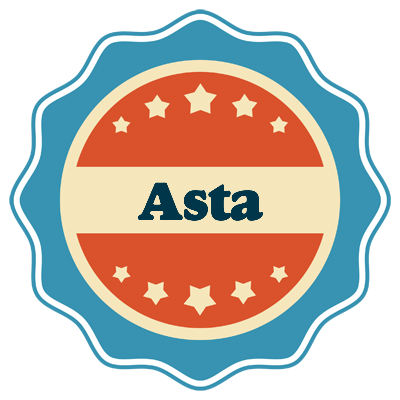 Asta labels logo