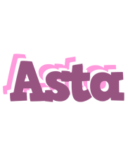 Asta relaxing logo