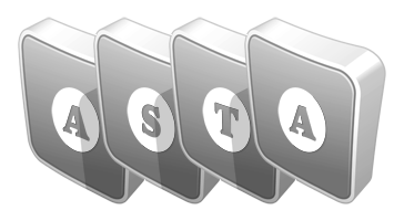 Asta silver logo