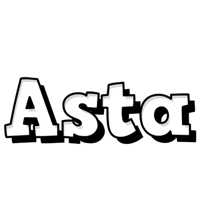 Asta snowing logo