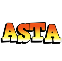 Asta sunset logo