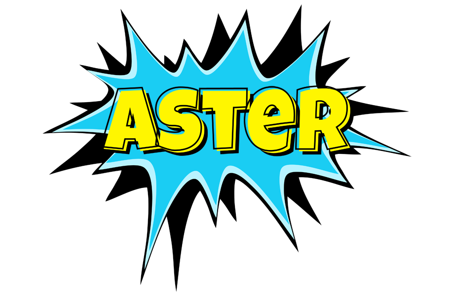 Aster amazing logo