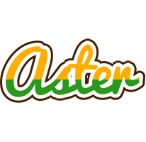Aster banana logo