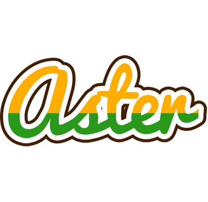 Aster banana logo