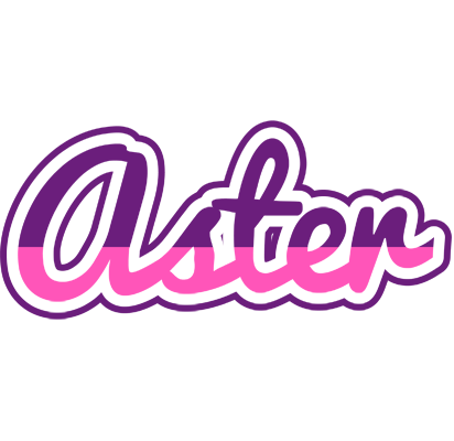 Aster cheerful logo