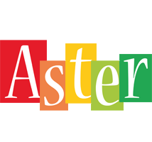 Aster colors logo