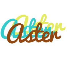 Aster cupcake logo