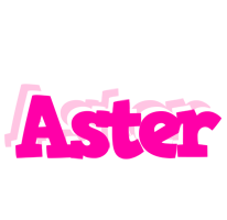 Aster dancing logo