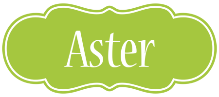 Aster family logo
