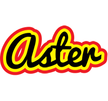 Aster flaming logo